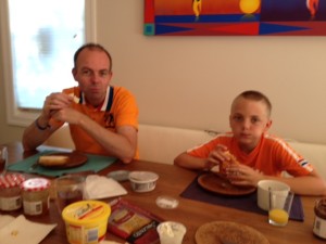 oranje ontbijt